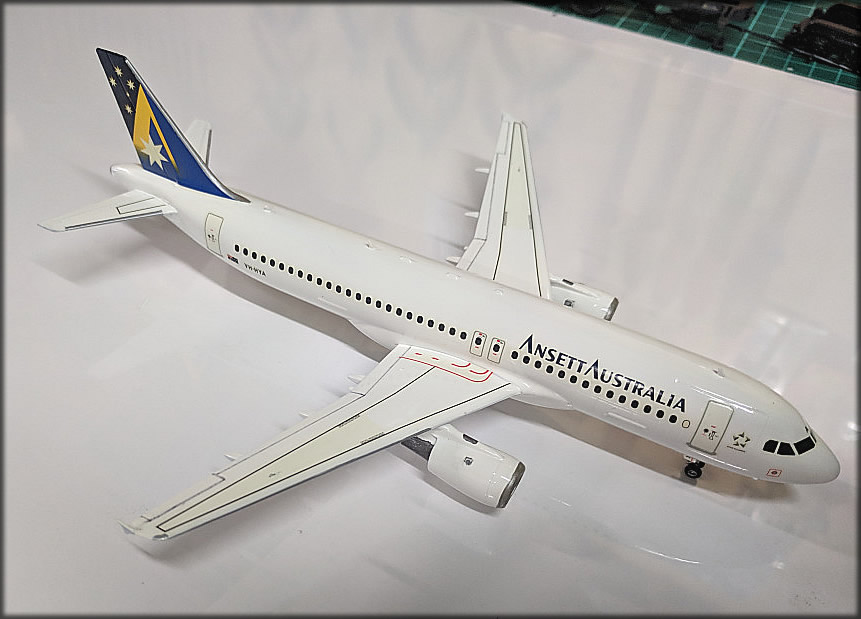 Airbus A320 of Ansett Australia – (Commissioned Build