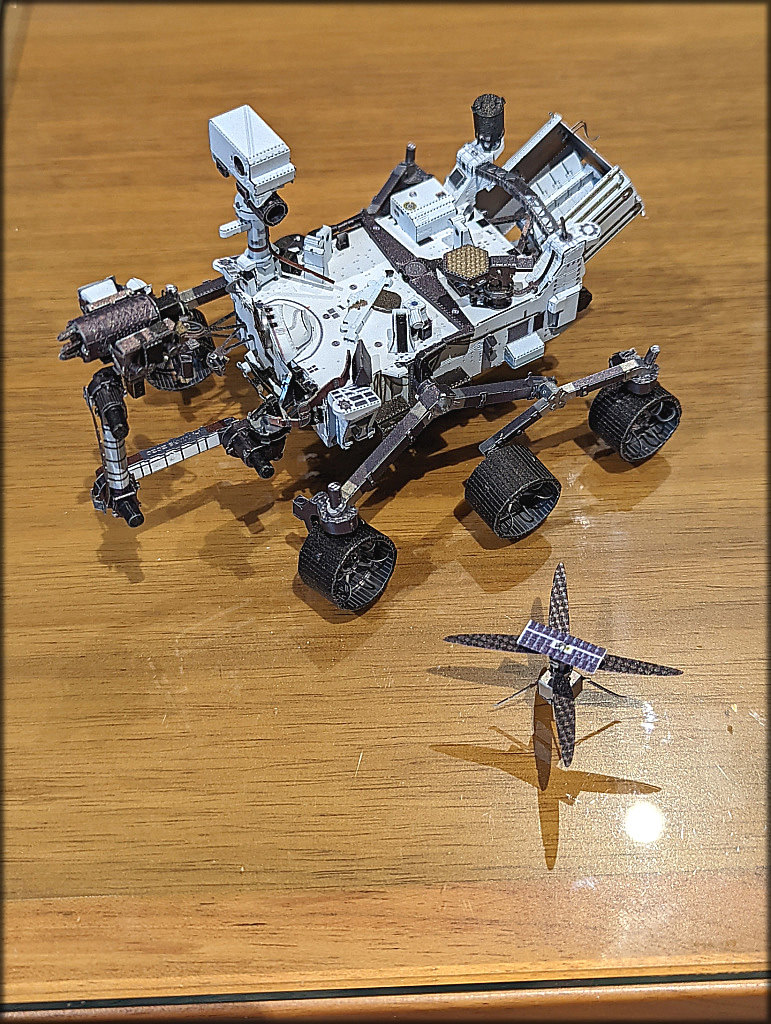 MetalEarth Mars Rover “Perseverance” & Drone “Ingenuity”