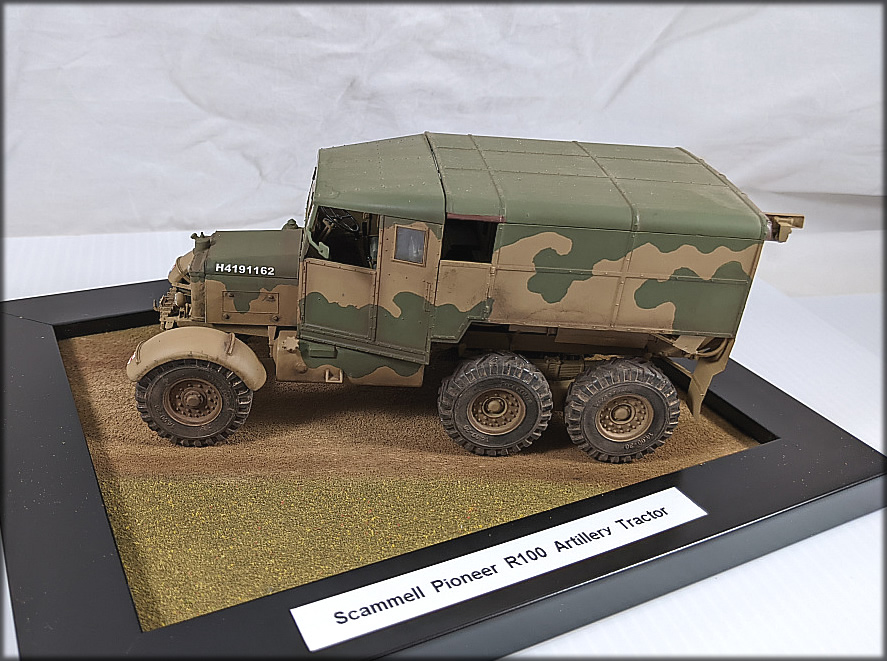 Scammell Pioneer R100 Artillery Tractor – for the Rob McCallum Collection